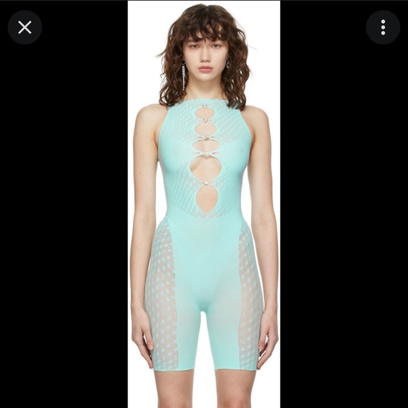 AS SEEN ON KYLIE JENNER - Poster Girl - Jetta Jumpsuit - Soft Turquoise - Picture 5 of 15
